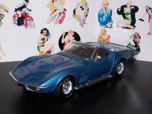 Corvette - 1969 - Bleu
