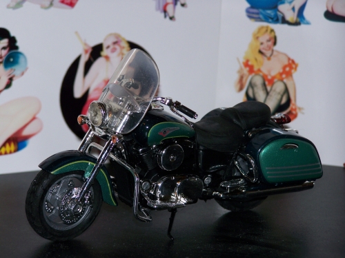 Kawasaki - 1500 classic tourer - Verte